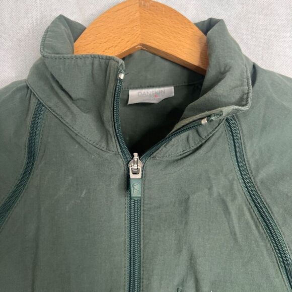 Danskin Now Green Full Zip‎ Long Sleeve Athletic Track Jacket Size SM(4/6) - Picture 2 of 8